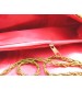 Ladies Designer Bag, Zari Zardozi Work with Golden Color, Bridal Bag, Red Color